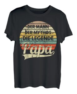 Papa Vater Geburtstag Vatertag Spruch Lustig Witzig Geschenk T-Shirt
