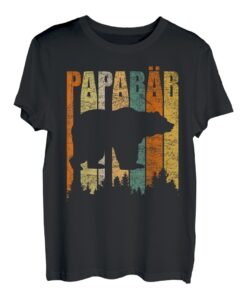 PapaBär Vatertagsgeschenk für Papa Bär Opi Daddy Vintage T-Shirt