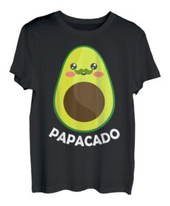 Papacado Schwangerschaft Avocado Papa T-Shirt
