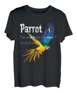 Papageien-Shirt für Kinder, Kinderpapageien, Papageien-Frauen, Papageien-Kind T-Shirt