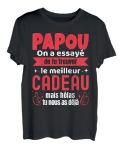 Papou Geschenk originell, personalisierbar, Herren, Geburtstag, Party T-Shirt