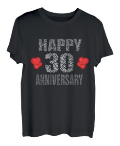Passendes Zitat "Happy 30th Anniversary 30 Years Together" T-Shirt