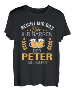 Peter Name Geschenk-Idee Geburtstag Lustiger Spruch T-Shirt