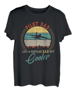 Pilot Dad wie ein normaler Vater, aber cooler - Retro Vater T-Shirt