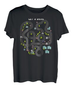 Play Cars On Daddys Rücken-T-Shirt für Papa, Massage, Rennkarten T-Shirt