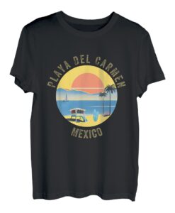 Playa Del Carmen Souvenir-Bekleidung - Retro Vintage T-Shirt