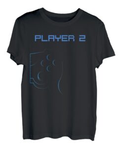 Player 2 Partnerlook Papa Sohn Gamer T-Shirt