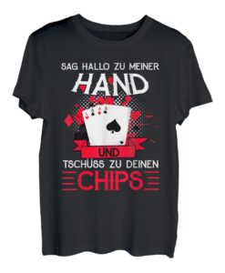 Poker Karten Pokerspieler Kartenspiel Glücksspiel Geschenk T-Shirt