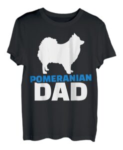 Pomeranian Zwergspitz Papa T-Shirt