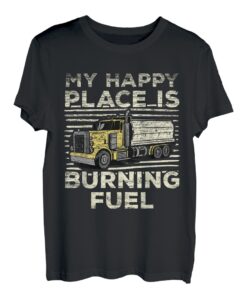 Pritsche Trucker 18 Räder Design für einen Halb-LKW-Fahrer T-Shirt
