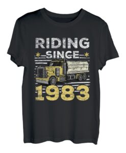 Pritsche Trucker 40. Geburtstag Design für einen Halb-LKW-Fahrer T-Shirt