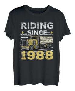 Pritsche Trucker zum 35. Geburtstag, Design für einen Halb-LKW-Fahrer T-Shirt