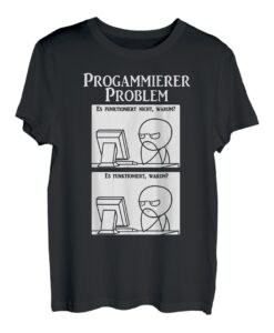 Problem Weihnachts Geschenk Witziges Geek Techie Nerd Shirt T-Shirt