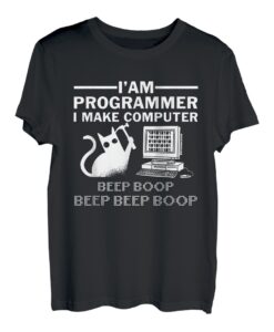 Programmierer Cat Internet Computer Science Programming Coding T-Shirt