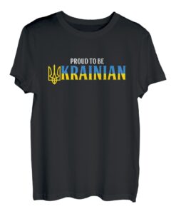 Proud Be Ukrainischer Kossack Heimat Land Ukraine Kiev T-Shirt
