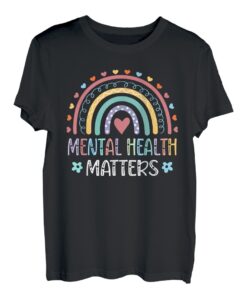 Psychische Gesundheit ist wichtig Gehirnkrankheiten Bewusstsein für psychische Gesundheit T-Shirt