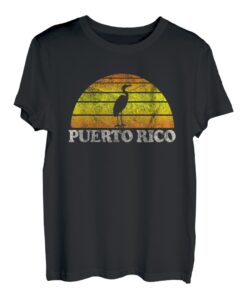 Puerto Rico Vintage Retro T-Shirt 70er Jahre Throwback Surf Tee T-Shirt