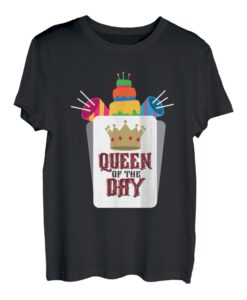 Queen of the day Geburtstagsparty, Pokerliebhaber, Geburtstag T-Shirt