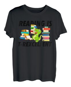 Reading Is T-rexcellent Trex Dinosaurier Lesen Bücher Lustiges Geschenk T-Shirt