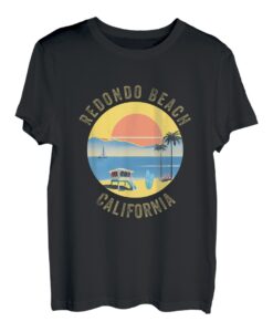 Redondo Beach Souvenir Bekleidung - Retro Vintage Redondo Beach T-Shirt