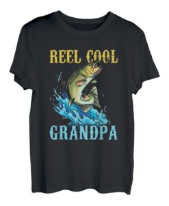 Reel Cool Opa Angler Fischer Angeln Fischen Angel Großvater T-Shirt