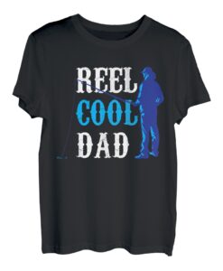 Reel Cool Papa Angeln Angel Fischen Fischer Angler Vater T-Shirt
