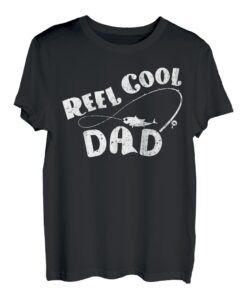 Reel Cool Papa Fishing Daddy-Sohn Passendes Vatertag T-Shirt