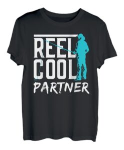 Reel Cool Partner Fisher Fisher Fischangeln Hobby T-Shirt