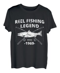 Reel Fishing Legend 1969 | 50. Geburtstag Shirt Angeln Geschenk T-Shirt