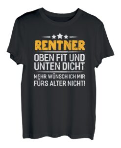 Rentner 2021 Ruhestand Mann, Lustiger Spruch, Geschenk Rente T-Shirt