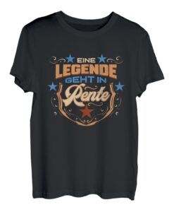 Rentner Geschenk für Ruhestand Legende Geht In Rente Vintage T-Shirt