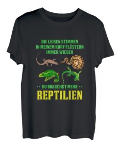 Reptil Reptilien Chamäleon Echse Gecko Schlange Geschenk T-Shirt