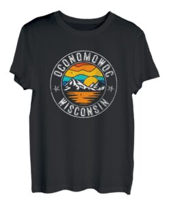 Retro 70er 80er Oconomowoc Wisconsin WI T-Shirt