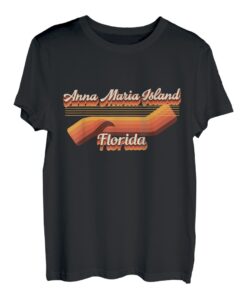 Retro Anna Maria Island 80er Jahre Outfit Anna Maria Island Beach T-Shirt