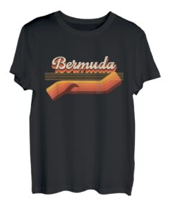 Retro Bermuda 80er Jahre Outfit - Bermuda Beach T-Shirt