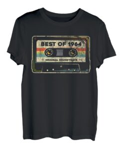 Retro Best of 1964 Mixtape Vintage 59. Geburtstag Kassette T-Shirt