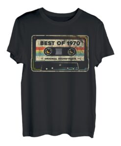 Retro Best of 1970 Mixtape Vintage 53. Geburtstag Kassette T-Shirt