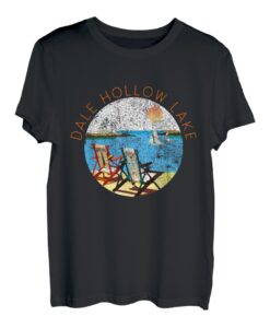 Retro Dale Hollow Lake Souvenir - Vintage Lake Vacation T-Shirt