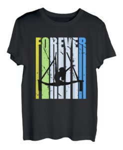Retro Forever Damen Air Yoga Vintage Distressed Fan Loves T-Shirt