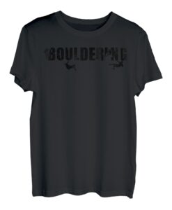 Retro Graphic Climbing Bouldern Rock Climber Mountaineer T-Shirt