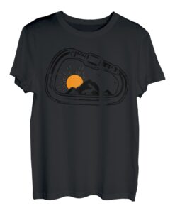 Retro Graphic Climbing Bouldern Rock Climber Mountaineer T-Shirt