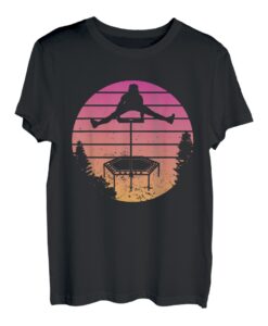 Retro Jumping Fitness | Sport Trampolin | Jump Workout T-Shirt