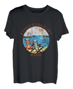 Retro Kennebunkport Souvenir - Vintage Strand Urlaub T-Shirt