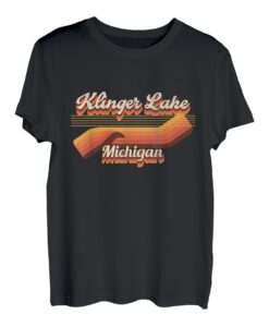 Retro Klinger Lake 80er Jahre Outfit - Klinger Lake T-Shirt