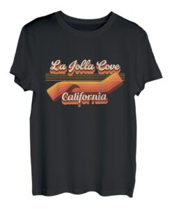 Retro La Jolla Cove 80er Jahre Outfit - La Jolla Cove Beach T-Shirt