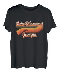 Retro Lake Blackshear 80er Jahre Outfit - Lake Blackshear T-Shirt