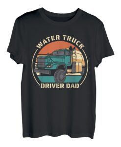 Retro Lkw Fahrer Vater Trucker - Vintage Lastwagenfahrer T-Shirt