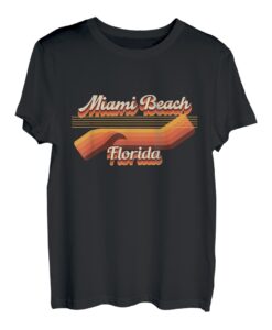 Retro Miami Beach 80er Jahre Outfit - Miami Beach T-Shirt