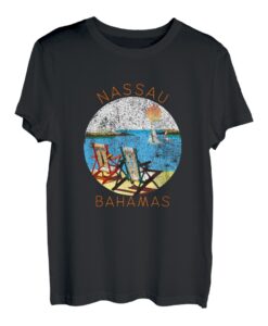 Retro Nassau Souvenir - Vintage Strand Urlaub T-Shirt