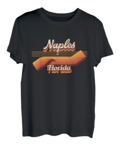 Retro Neapel 80er Jahre Outfit - Neapel Beach T-Shirt